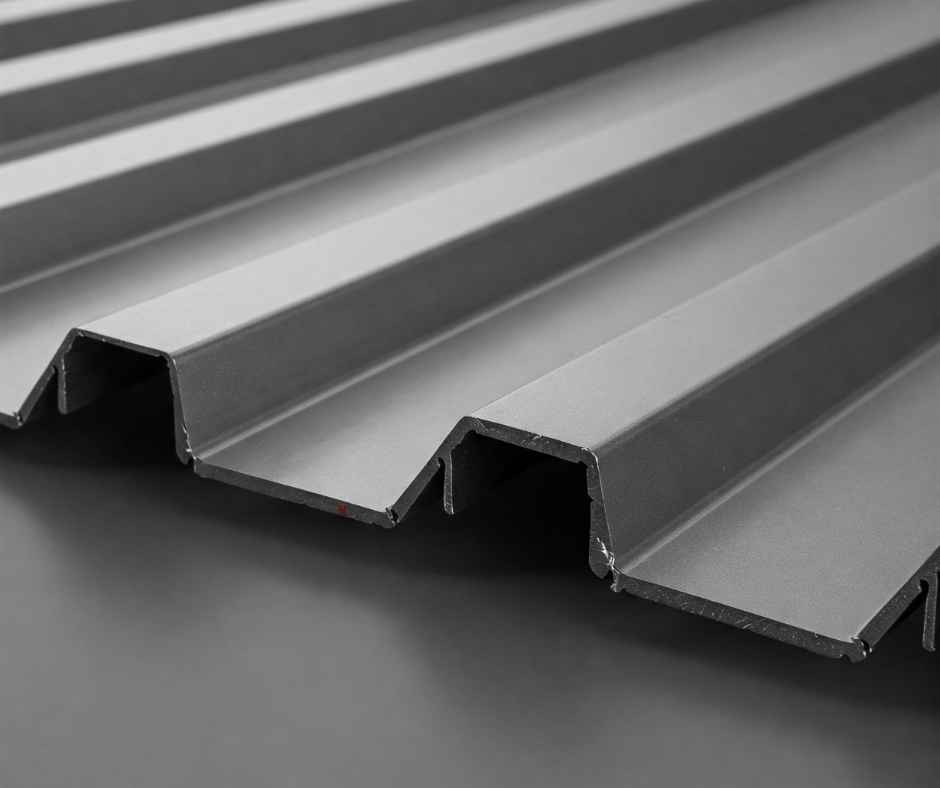 Metal roof material