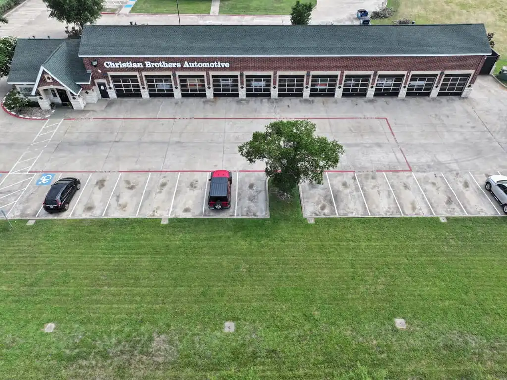 Commercial flat roofing system in Austin Texas