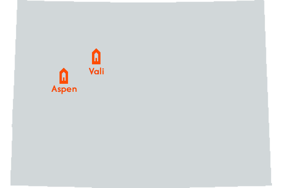 Colorado service area map