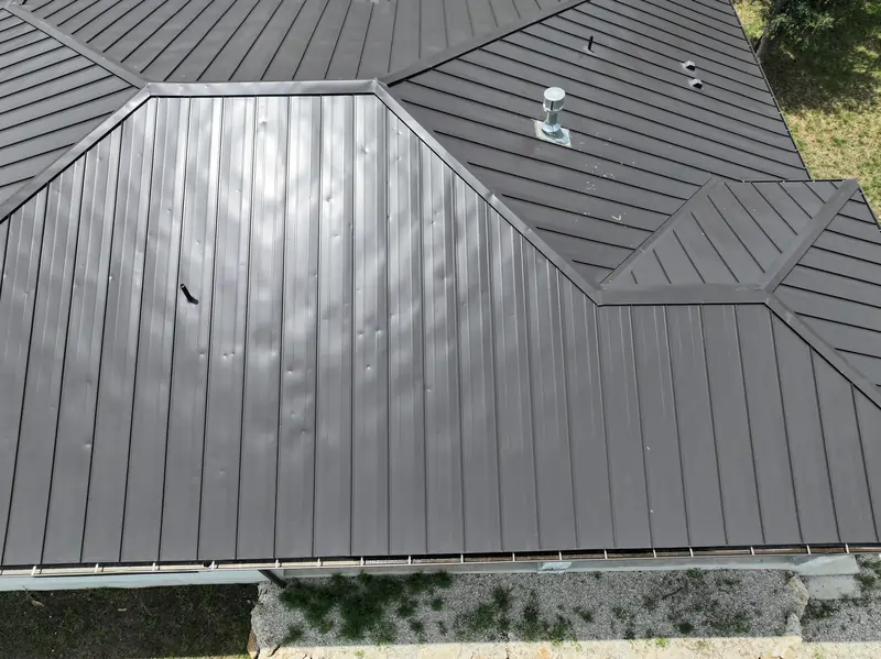 Roof repair estimate after hail damage
