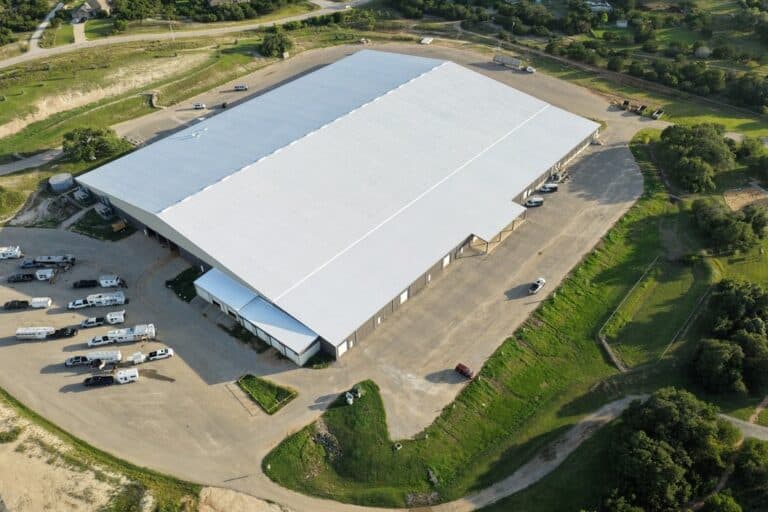 Commercial roof coating system applied by Next Gen Roofing & Construction