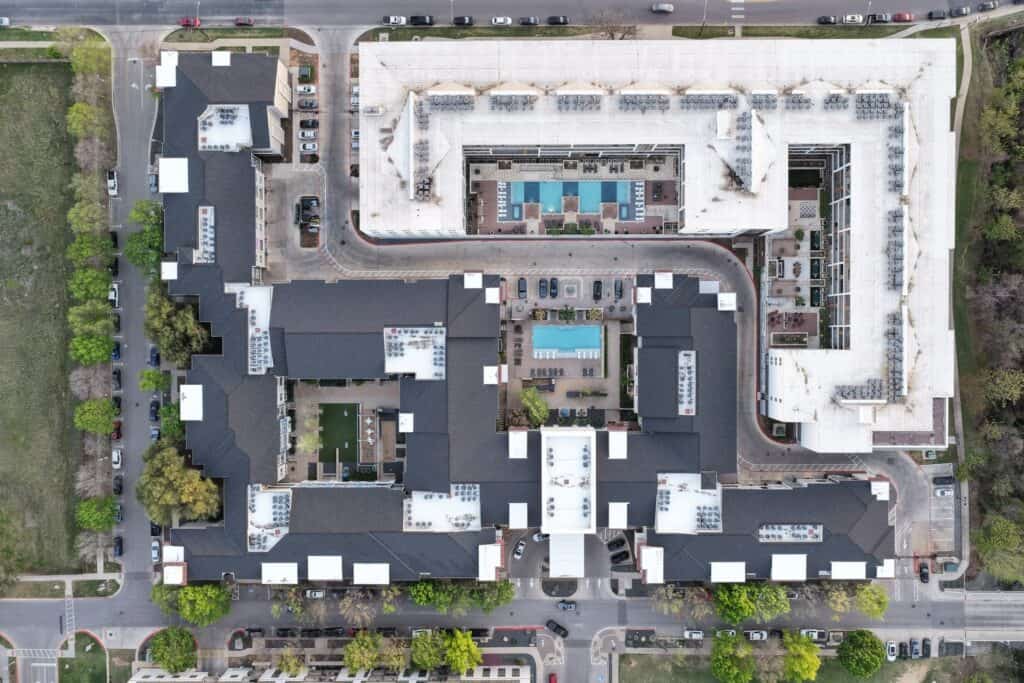 Commercial roofing project by Next Gen Roofing & Construction
