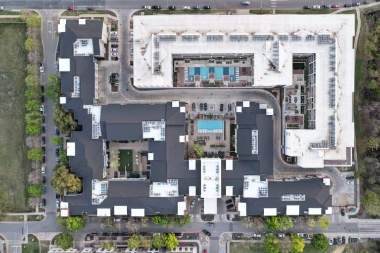 Commercial roofing project by Next Gen Roofing & Construction