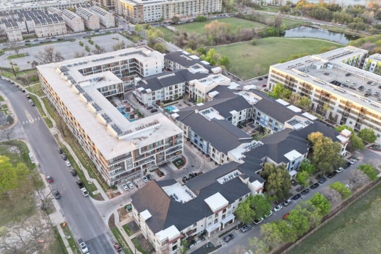 Commercial roofing project by Next Gen Roofing & Construction