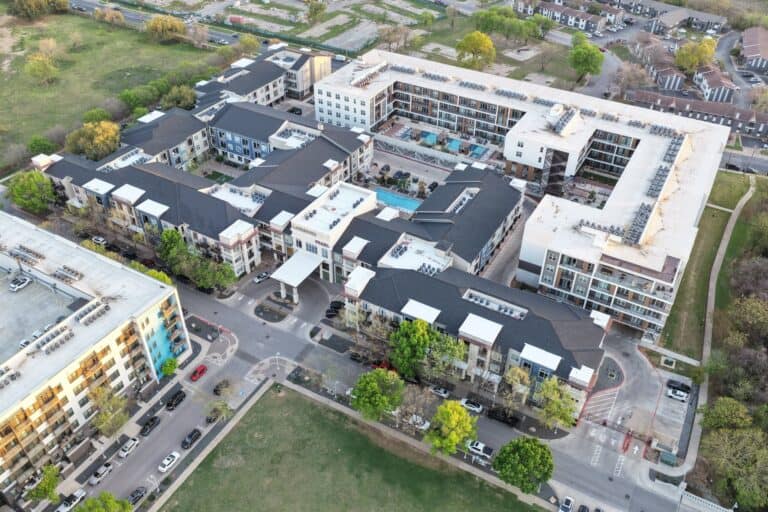 Commercial roofing project by Next Gen Roofing & Construction