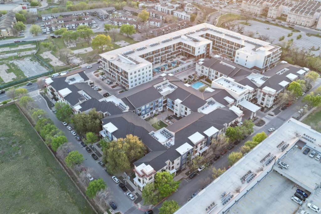Commercial roofing project by Next Gen Roofing & Construction