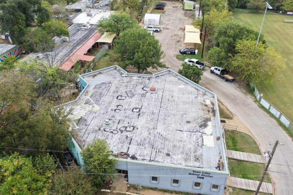 Commercial roofing project by Next Gen Roofing & Construction