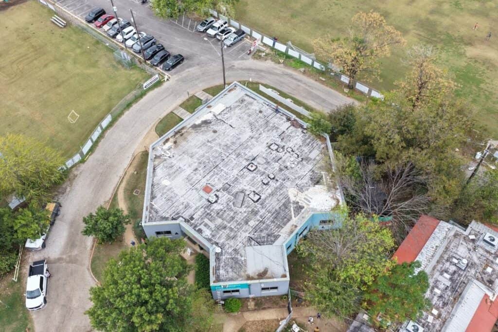 Commercial roofing project by Next Gen Roofing & Construction