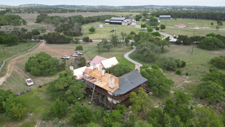 Copper standing seam roof installed by Next Gen Roofing & Construction