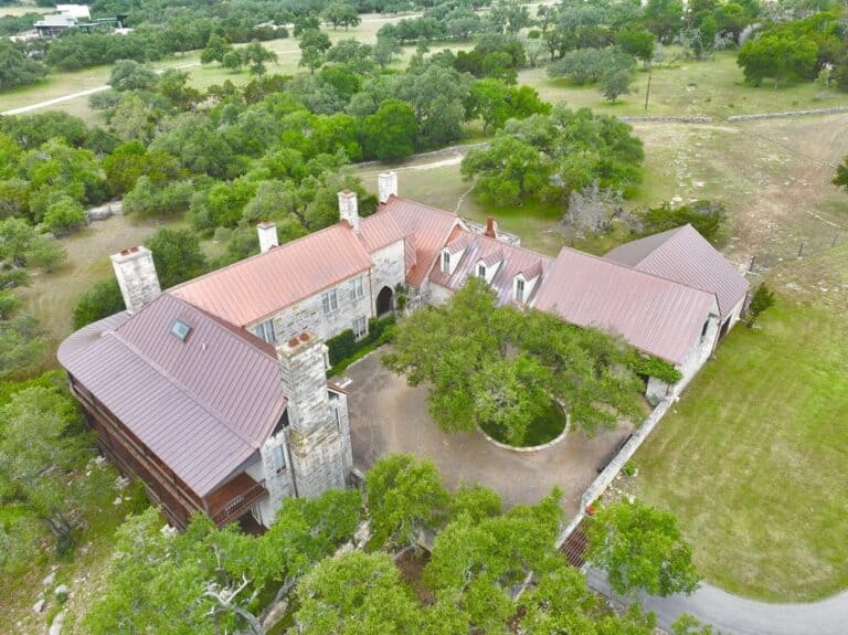 Copper standing seam roof installed by Next Gen Roofing & Construction