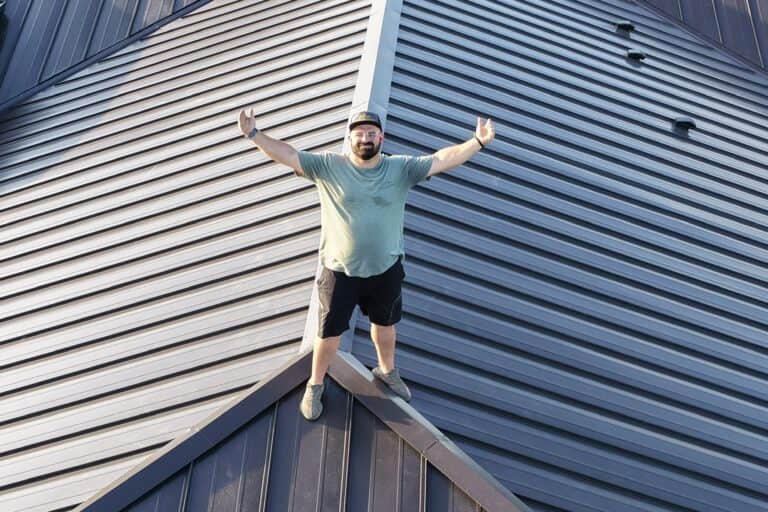 Standing seam metal roof installed by Next Gen Roofing & Construction in Central Texas