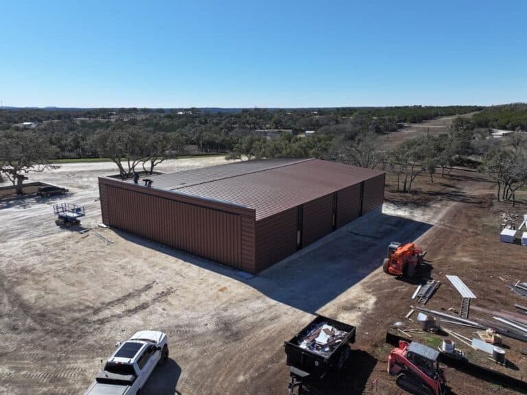 Commercial metal roofing project completed by Next Gen Roofing & Construction in Central Texas