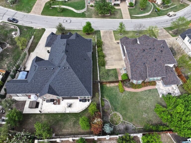 Architectural asphalt shingle roof replacement completed by Next Gen Roofing & Construction in the Austin area