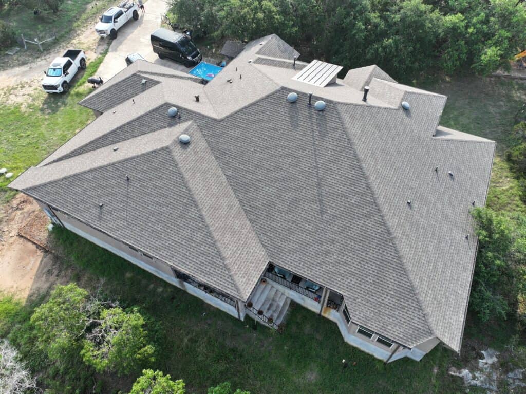 Architectural shingle roof replacement by Next Gen Roofing & Construction