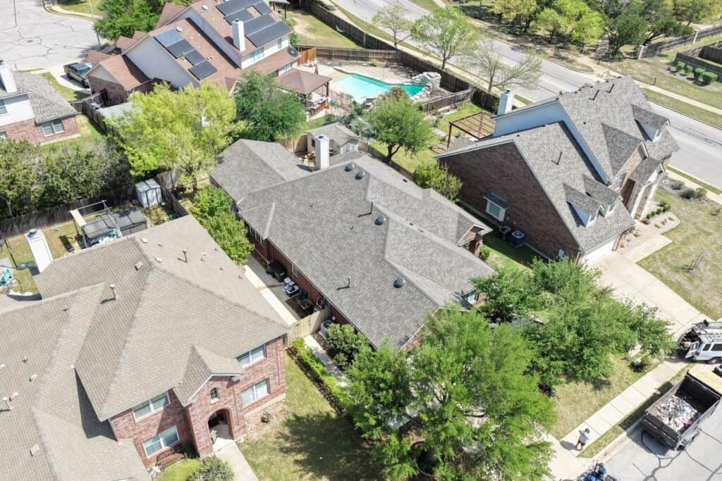 Architectural shingle roof replacement by Next Gen Roofing & Construction