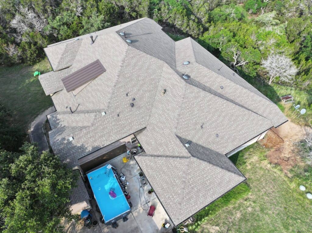 Architectural shingle roof replacement by Next Gen Roofing & Construction